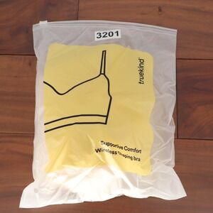 Yellow Wireless Shaping Bra